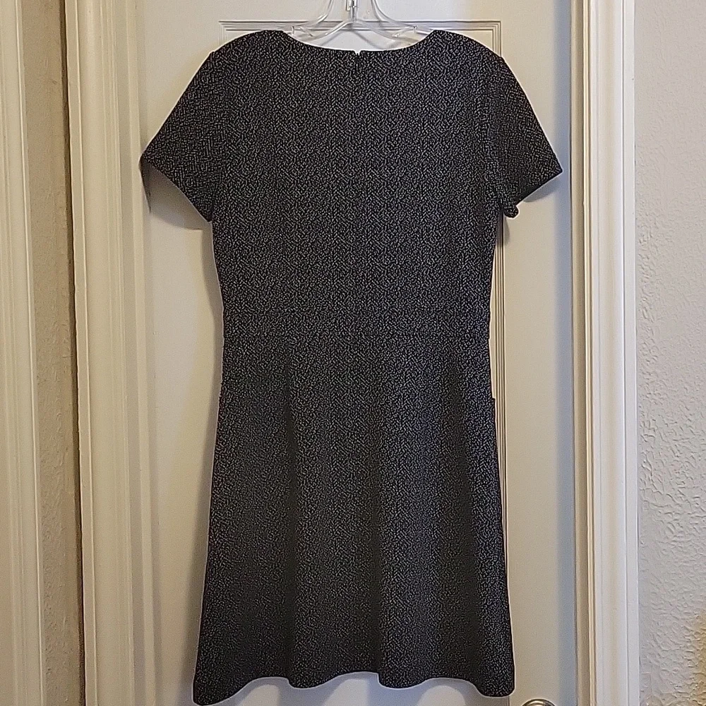 DARLING Black and White Knit Mini Dress from LOFT - Picture 5 of 5